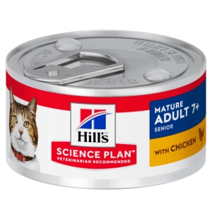 Hills SP Feline Mature Chicken 82 g (conserva)