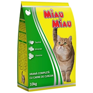 Hrana Pisici MIAU MIAU Curcan 10kg