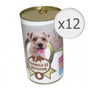 Hrana umeda pentru caini, Formula ES, Pui, 12 x conserva 1240 g