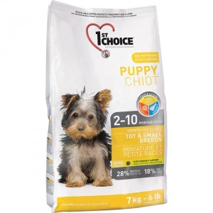 Hrana uscata pentru caini 1st Choice Talie mica & Toy, Puppy, 7kg