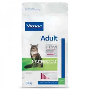 Hrana uscata pentru pisici adulte sterilizate, Virbac HPM Neutred 1.5 kg
