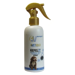 Promo Sampon + Spray antiparazitar Vetgold, Fly, Tick & Flea, pentru caini si pisici, 250ml, cadou solutie otica Vetgold 100ml - Img 4