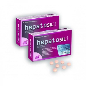 Supliment nutritiv Hepatosil 200/20 x 30 comprimate - Img 2
