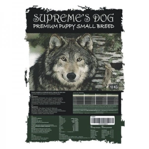 SUPREME'S PREMIUM PUPPY SMALL BREED 10 kg + CADOU CONSERVA BTG CLASSIC 1240 gr