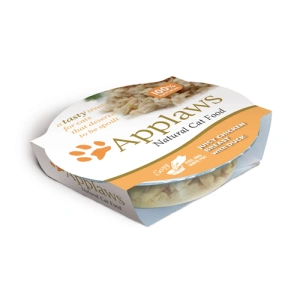 Applaws Cat Adult Piept de Pui si Rata, Bol 60 gr