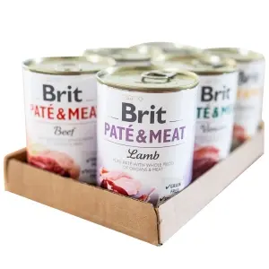 Brit Pate and Meat Mix Pack 6 x 400 g - Img 3