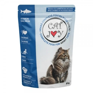 CAT JOY Adult Somon in Sos, plic 85 gr