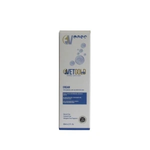 Crema pentru caini si pisici, Vetgold, pentru piele deteriorata, uscata si iritata, 30 ml