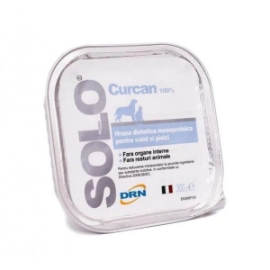 Hrana pentru caini si pisici, Solo, conserva monoproteica, carne de curcan, 300 g