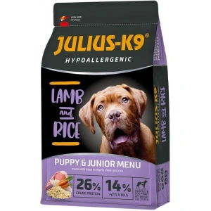 Hrana uscata super-premium, Julius K9 Puppy - hipoalergenica - Miel si Orez - 12kg