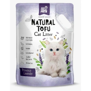 Nisip pentru pisici Mon Petit Ami Tofu LAVANDA 10L