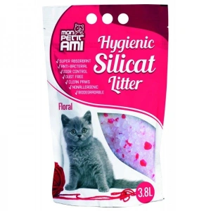 Nisip silicat Mon Petit Ami, Floral, 3.8L