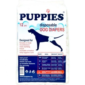 Puppies Scutece Caini L 12 buc