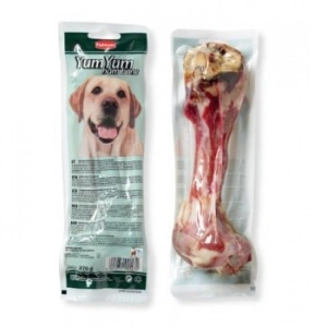 Recompensa pentru caini Padovan Yum Yum os cu sunca 370 g - Img 2