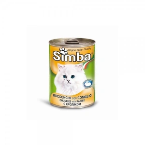 Simba Conserva Pisica Iepure 415g
