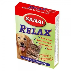 SUPLIMENT NUTRITIV SANAL CAT-DOG RELAX 15 TABLETE