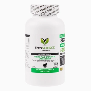VETRI SCIENCE Canine Plus Growth XL, suplimente creștere câini, 180 tablete - Img 1