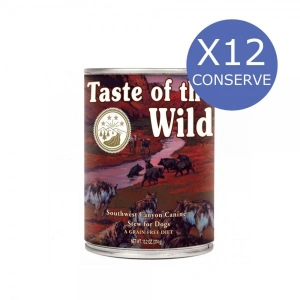 Bax 12 Conserve Taste Of The Wild Southwest Canyon 390 gr.