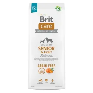 Brit Care Grain Free Senior & Light, Somon si Cartofi, 12 kg + 3 kg - Img 2