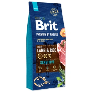 Brit Premium by Nature Sensitive Lamb 15 kg + 3 kg