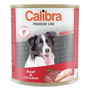 Calibra Premium Adult Beef and Chicken 800 g