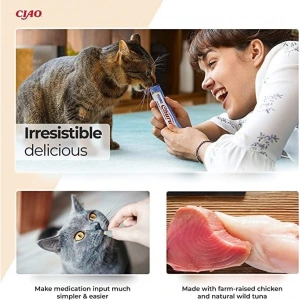 Churu Cat Varieties Recompense Cremoase cu Ton 50 buc - Img 2