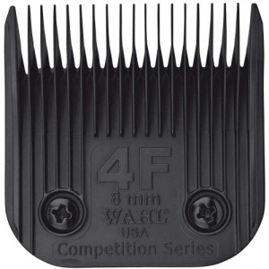 Cutit Wahl Ultimate negru, marimea 4F - 8 mm, pentru masina de tuns Wahl, Moser, Andis, Oster