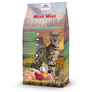Hrana Pisica MIAU MIAU Sensible 12kg