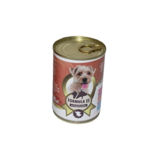 Hrana umeda pentru caini, Formula ES, Miel, conserva 415 g