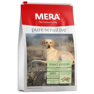 Hrana uscata Caini MERA PURE Sensitive Insect Protein 12,5Kg