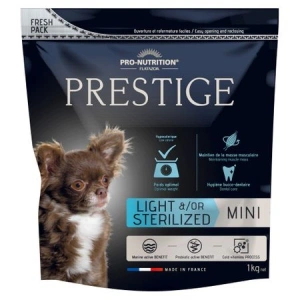 Hrana Uscata Caini Sterilizati Talie Mica Prestige Light Mini 1 kg
