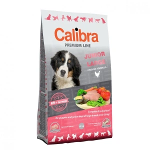 Hrana uscata pentru caini Calibra Premium, Junior Large, 3Kg