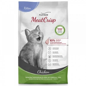 Hrana uscata pentru pisici, Platinum Meat Crisp Kitten, 1,5 kg