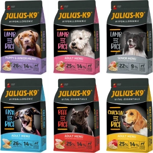 Hrana uscata super-premium, Julius K9 Adult Vital Essentials, Pui si Orez - 12kg - Img 3