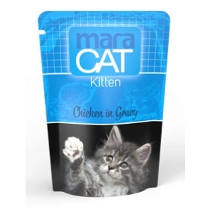 Maracat Kitten, cu pui in sos, plic 100 gr