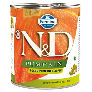 ND Dog Boar and Pumpkin and Apple conserva 285 gr