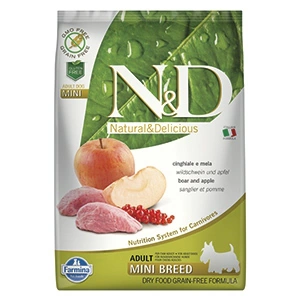 ND Dog GF Boar and Apple Adult Mini 7 kg