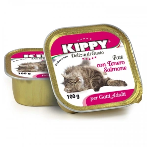 Pate Kippy cat, cu somon, 100g