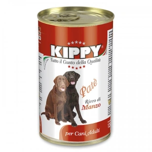 Pate Kippy dog, cu vita, 1250g