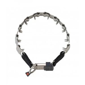 Zgardă Neck-Tech Sport Hermann Sprenger pentru dresaj, din oţel inoxidabil cu cataramă rapidă 60 cm
