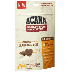 Acana Puppy Junior Medium 17 kg + Recompense pentru caini, monoproteice, Acana, cu ficat de pasare 100g - Img 2