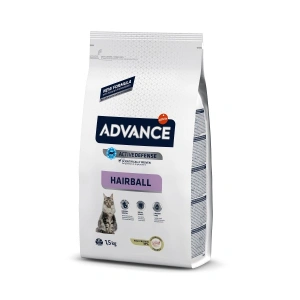 Advance Cat Adult Hairball Curcan si Orez 1,5 kg