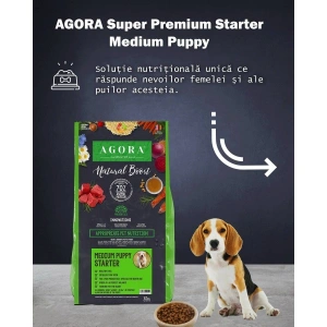 AGORA Super Premium Medium Puppy Starter 3 kg - Img 2