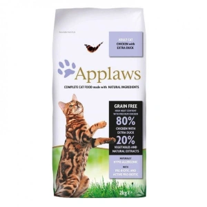 Applaws Cat Adult Pui si Rata 2 kg