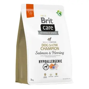 Brit Care, Hypoallergenic, Dog Show Champion, Somon & Hering, 3 kg