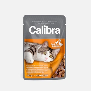 Calibra Cat Pouch Duck and Chicken in Sauce 100 g