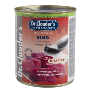Conserva Dr. Clauder`s Dog Selected meat - Vita - 800gr