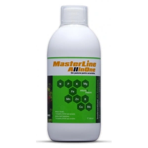 Fertilizant complet pentru plante acvatice MasterLine All in One, 1000 ml