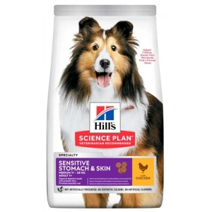 Hills Science Plan Adult Medium, Sensitive Stomach & Skin, 14 kg