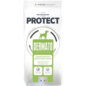 Hrana hipoalergenica pentru caini, Flatazor Protect Dermato, 12 kg